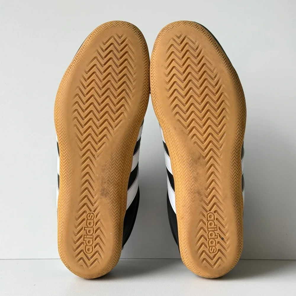 Adidas Grand Court Lo Womens 8 Black Indoor Soccer Athletic‎ Preppy Sneakers